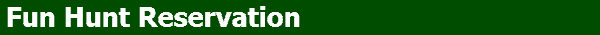 Fun Hunt Registration